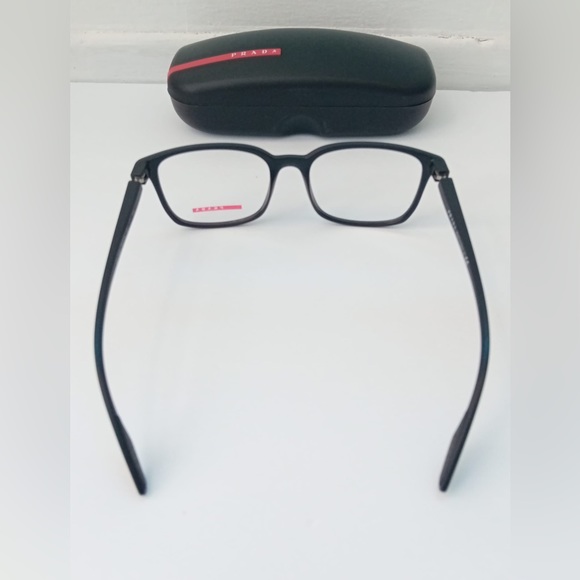 New Authentic- Prada Linea Rossa PS 05MV 1BO1O1 53 Men's Eyeglasses - Picture 5 of 10